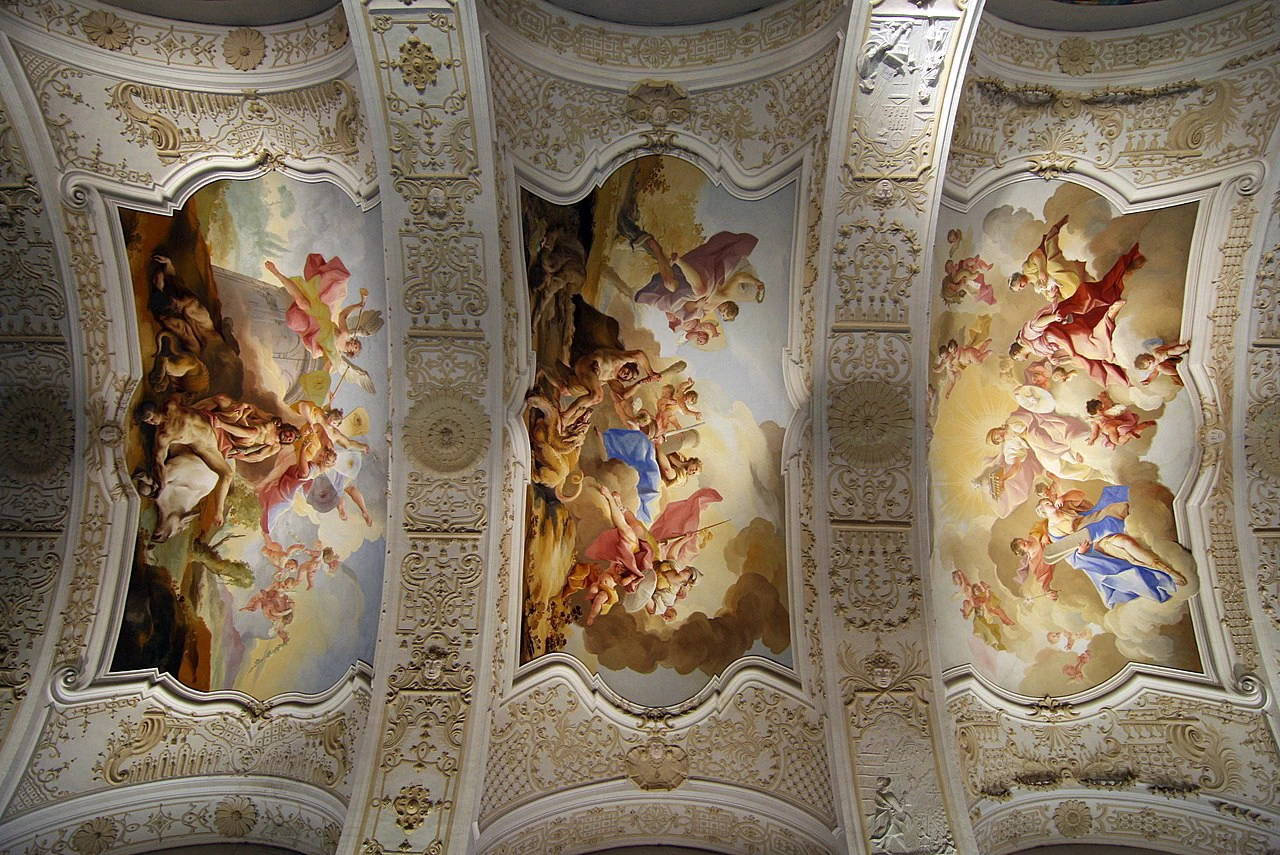 Scene del mito di Ercole, a Zisterzienserstift Zwettl